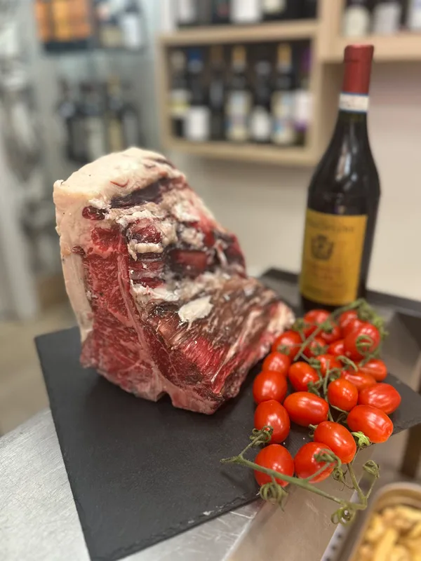 fiorentina krowa de luxe a 41,90€ al kg - lo spiedo rovente