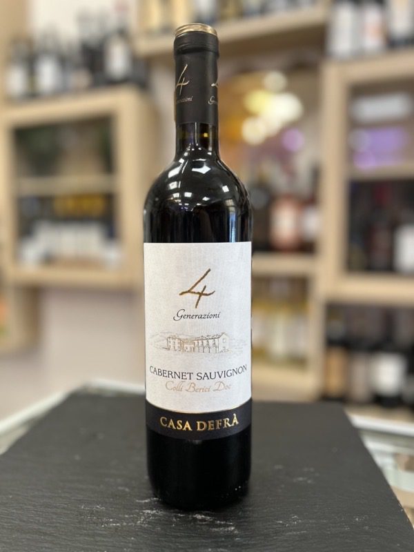 4 Generazioni, Cabarnet Sauvignon a 8,00€ - Lo Spiedo Rovente