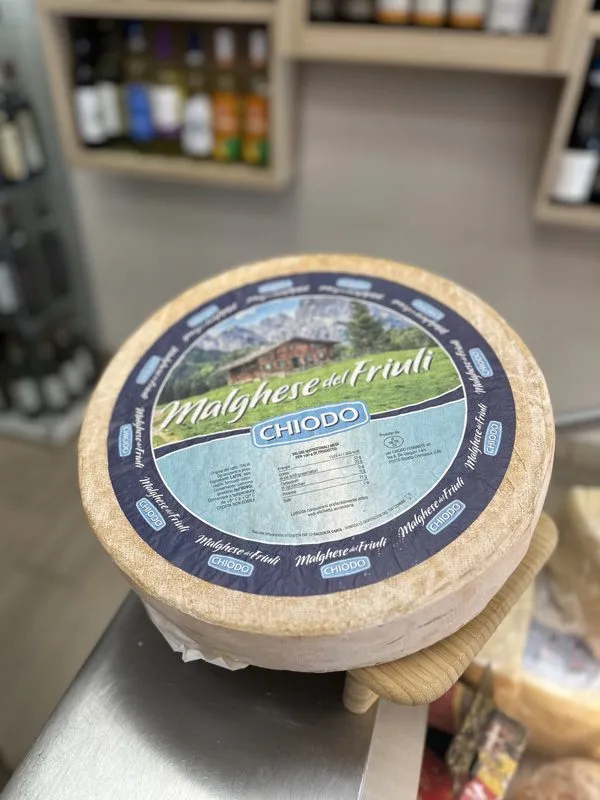 malghese del friuli formaggio vaccino a 22,99 al kg - lo spiedo rovente