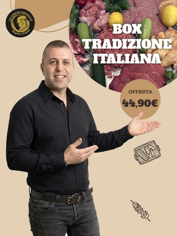 box tradizione italiana - lo spiedo rovente